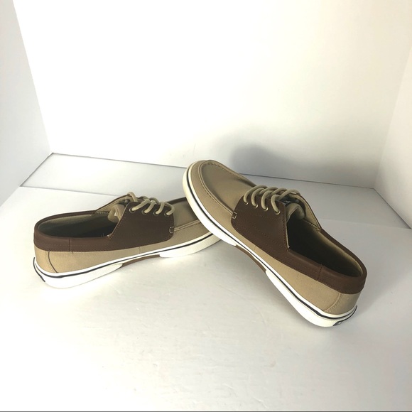 Sperry Slip-on Comfort Sneakers Shoe. Tan Brown. Size 10.5. Classy main image 4